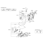 Diagram for 2013 Hyundai Genesis Coupe Seat Cushion - 88200-2M050-N3B