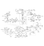 Diagram for 2019 Hyundai Accent Fuel Hose Clamps - 31141-D2500