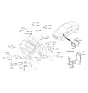 Diagram for Hyundai Crankshaft Position Sensor - 39180-2C500