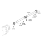 Diagram for 2012 Hyundai Genesis Coupe Drive Shaft - 49300-2M460