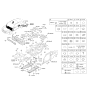 Diagram for Hyundai Sonata Body Mount Hole Plug - 84143-29000