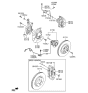 Diagram for Hyundai Genesis Coupe Brake Caliper - 58130-2M700