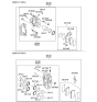 Diagram for Hyundai Brake Caliper Piston - 58112-2M700