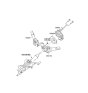 Diagram for 2012 Hyundai Santa Fe Steering Angle Sensor - 93480-3L002