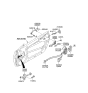 Diagram for 2015 Hyundai Genesis Coupe Door Handle - 82651-2M210-AF