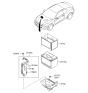 Diagram for Hyundai Genesis Coupe Battery Tray - 37150-2M000