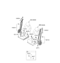 Diagram for 2023 Hyundai Genesis GV70 Seat Belt - 88830-AR000-NNB