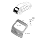 Diagram for Hyundai Genesis Electrified GV70 Liftgate Hinge - 72910-AR000