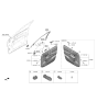 Diagram for 2023 Hyundai Genesis G80 Car Speakers - 96320-T1500