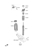 Diagram for Hyundai Genesis Electrified GV70 Bump Stop - 55326-AR050