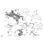 Diagram for Hyundai Genesis GV70 Spindle Nut - 54559-3M000