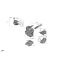 Diagram for 2023 Hyundai Santa Fe Hose Clamp - 14716-08700