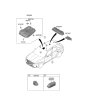 Diagram for Hyundai Genesis GV60 Dome Light - 92860-T1000-VDS