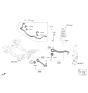 Diagram for Hyundai Genesis Electrified GV70 Control Arm Bushing - 54551-AR000
