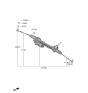 Diagram for 2023 Hyundai Genesis Electrified GV70 Tie Rod End - 56820-AR000