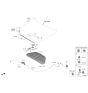 Diagram for 2023 Hyundai Genesis GV70 Hood Cable - 81190-AR000