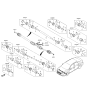 Diagram for 2018 Hyundai Sonata Hybrid Axle Shaft - 49501-E6050
