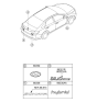 Diagram for 2016 Hyundai Sonata Emblem - 86300-C1000