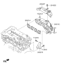 Diagram for 2017 Hyundai Sonata Hybrid Exhaust Manifold - 28510-2EAD0