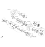 Diagram for 2011 Hyundai Sonata Transfer Case Bearing - 45737-3B700