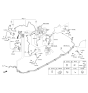 Diagram for Hyundai Hydraulic Hose - 58732-C1100
