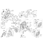 Diagram for Hyundai Sonata Hybrid Automatic Transmission Filter - 46321-3D600
