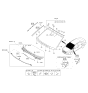 Diagram for 2019 Hyundai Sonata Hybrid Windshield - 86110-E6260