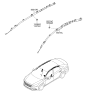 Diagram for 2018 Hyundai Sonata Hybrid Air Bag - 85020-C1010