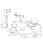 Diagram for 2018 Hyundai Sonata Hybrid Vapor Pressure Sensor - 31435-E6800