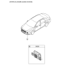 Diagram for Hyundai Sonata Hybrid Car Speakers - 96395-E6000