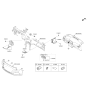 Diagram for 2019 Hyundai Sonata Hybrid TPMS Sensor - 95800-E6100