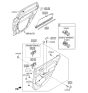 Diagram for Hyundai Sonata Hybrid Power Window Switch - 93580-C1100