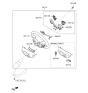 Diagram for 2017 Hyundai Sonata Hybrid Steering Wheel - 56110-E6160-SUU