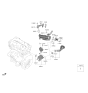 Diagram for 2020 Hyundai Elantra EGR Valve - 28400-2E700