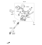 Diagram for Hyundai Elantra Power Steering Assist Motor - 56330-M6000