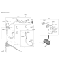 Diagram for 2020 Hyundai Elantra A/C Hose - 97777-M6150