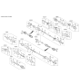 Diagram for Hyundai Axle Shaft - 49501-F2700