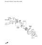 Diagram for Hyundai Elantra Axle Beam Mount - 55217-F2AA0