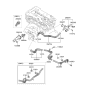 Diagram for Hyundai Kona Thermostat Housing - 25631-2B057