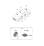 Diagram for Hyundai Elantra Car Speakers - 96330-F2000