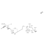 Diagram for 2020 Hyundai Elantra Hydraulic Hose - 41640-M6200