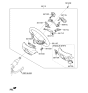 Diagram for 2019 Hyundai Elantra Cruise Control Switch - 96720-F2010