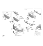 Diagram for 2020 Hyundai Elantra Emblem - 86359-F2AA0