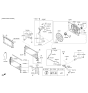 Diagram for 2019 Hyundai Elantra Fan Motor - 25380-F3300