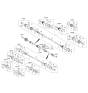 Diagram for 2016 Hyundai Elantra Axle Shaft - 49501-F3050