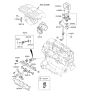 Diagram for Hyundai Veloster Fuel Injector - 35310-2E000