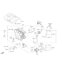 Diagram for 2020 Hyundai Elantra Canister Purge Valve - 39460-03AA0