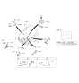 Diagram for 2017 Hyundai Elantra Battery Cable - 91850-F3120