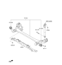 Diagram for Hyundai Elantra Axle Support Bushings - 55160-F2100