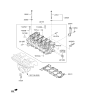 Diagram for Hyundai Elantra Cylinder Head Gasket - 22311-03800